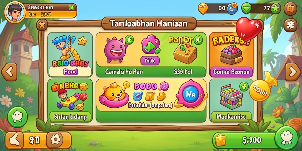 Antarmuka pengguna yang mudah dinavigasi.