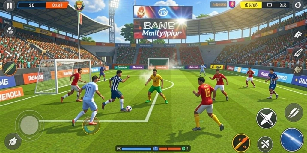 Grafis yang memukau dan menambah keseruan permainan.