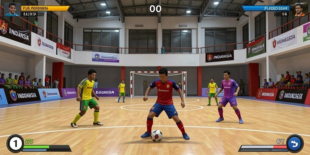 Tampilan berbagai pilihan permainan yang memikat.