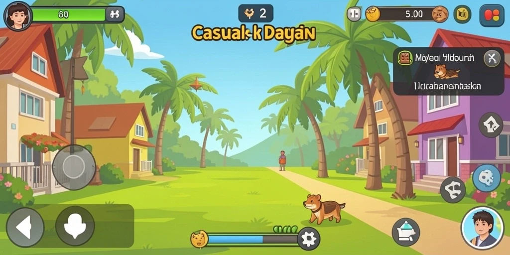 Pengalaman bermain multiplayer yang seru.