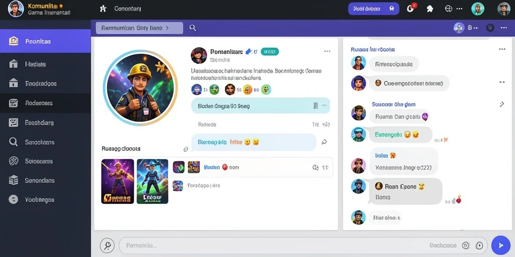 Fitur sosial yang memungkinkan interaksi antar pemain.