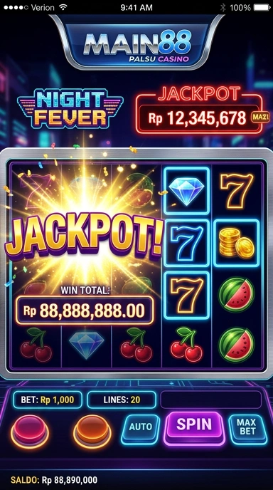 main88 — layar beranda